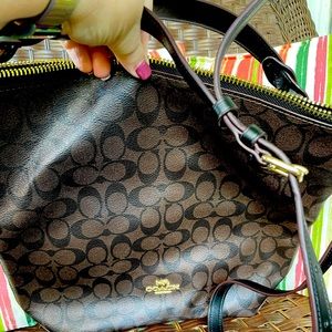 Coach shoulder or crossbody carry